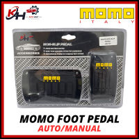 Auto / Manual MOMO Racing Foot Pedal Universal Car Non-Slip Rubber Throttle Brake Clutch Accelerator Treadle