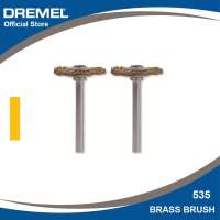 DREMEL 535 Brass Brush 19 mm - 2pcs/pkt