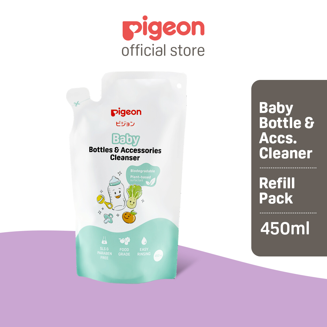Pigeon Baby Bottle & Accessories Cleanser Refill 450ml
