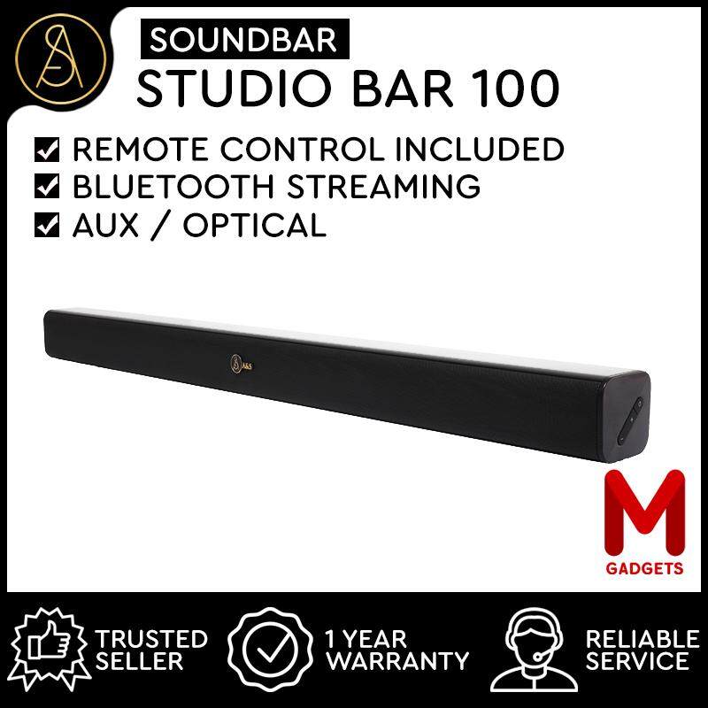 [Exclusive Lazada] A&S Studio Bar 100 - Sound Your TV Deserves