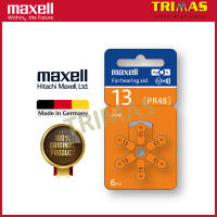 Made Germany Original Maxell Hearing Aid Battery Bateri Alat Pendengaran 助听器电池 PR41 PR44 PR48 PR536 Size 13 10 675 312