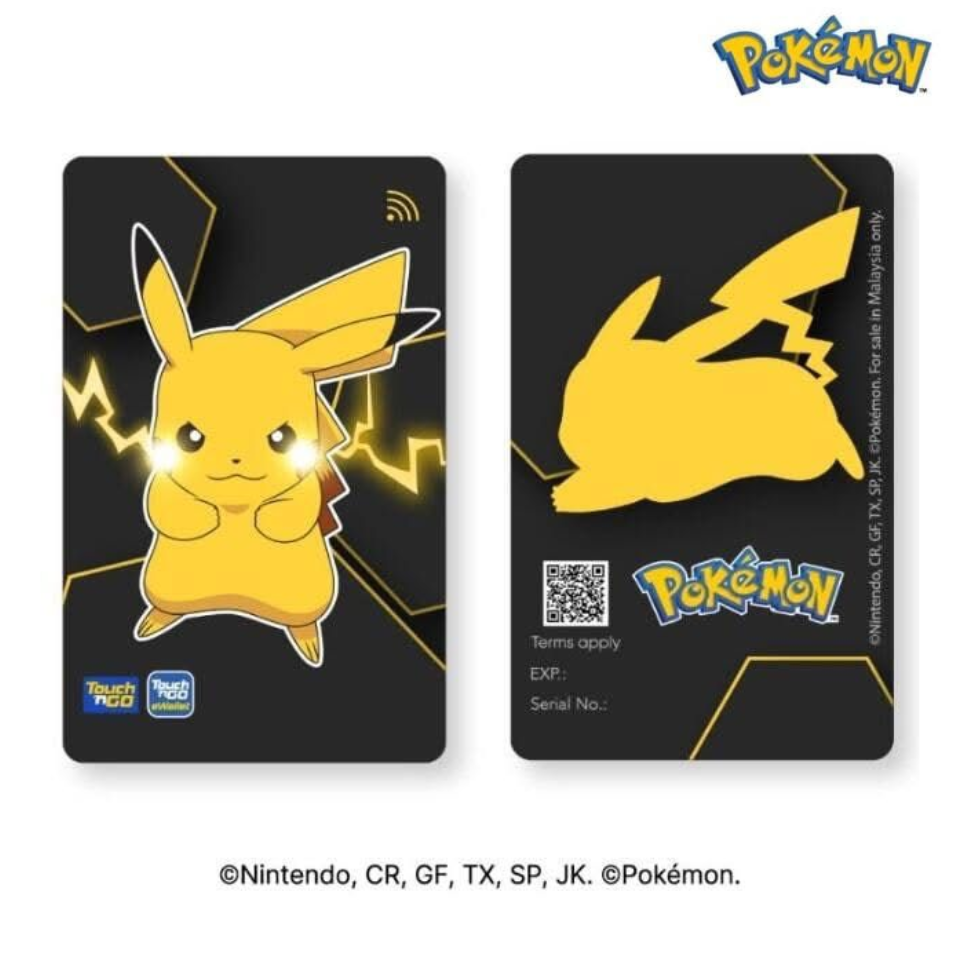 Pokémon Touch ‘n Go Card | Pikachu LED Edition | Official Licensed Collectible