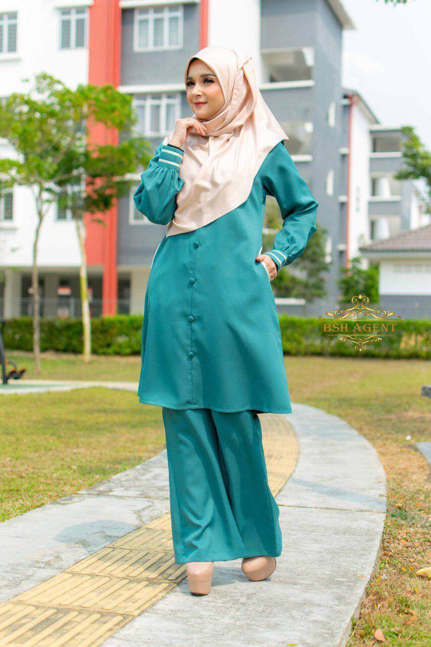 New Collection Jubah Seluar Abaya Suit Rania This Month New Collection Jubah Seluar Abaya Suit Rania This Month