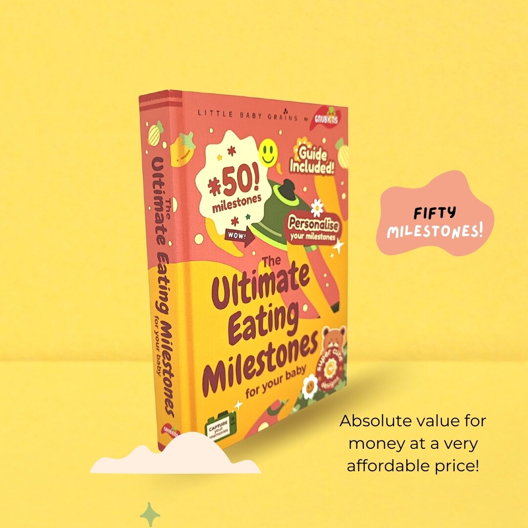 The Ultimate Eating Milestones for Your Baby Baby Gift Milestone Cards Baby Eating Guide