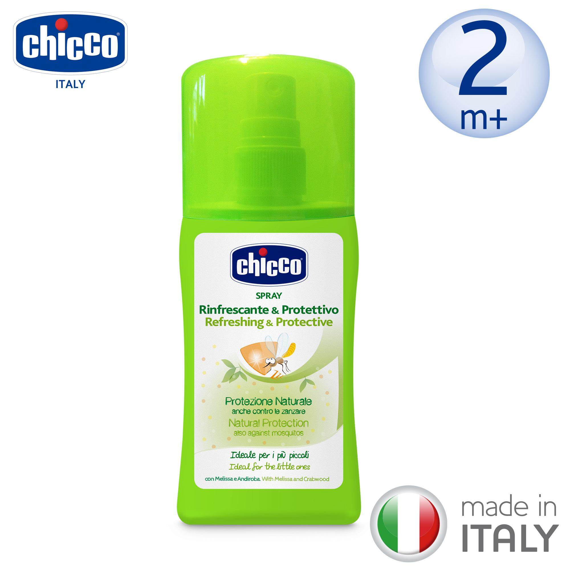 Chicco Anti-Mosquito Refreshing &amp; Protective Spray-100ml