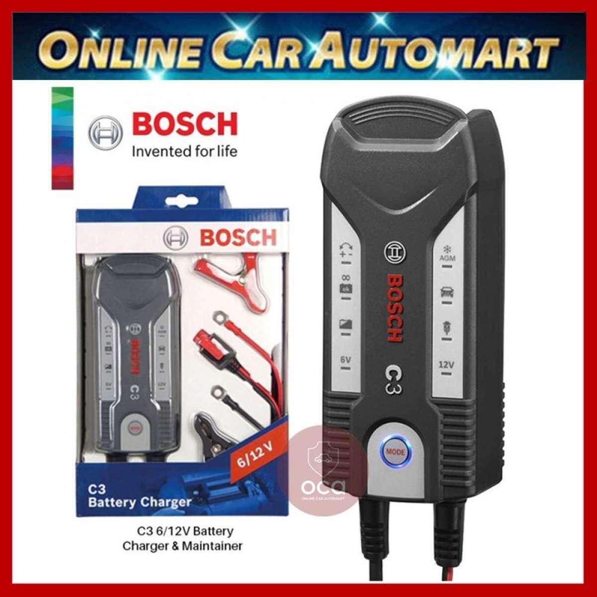 Bosch C3 Battery Charger 6V/12V