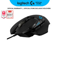Logitech G502 HERO High Performance Wired Gaming Mouse HERO 25K Sensor 25600 DPI RGB Adjustable Weights 11 Programmable Buttons On-Board Memory PC / Mac  910-005472