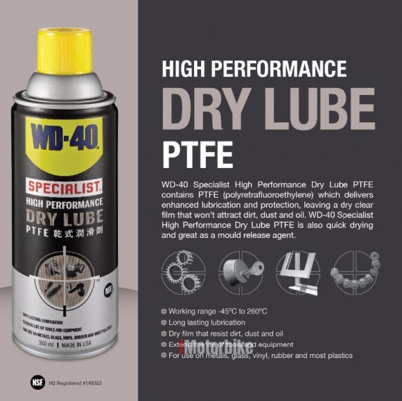 wd 40 dry lube