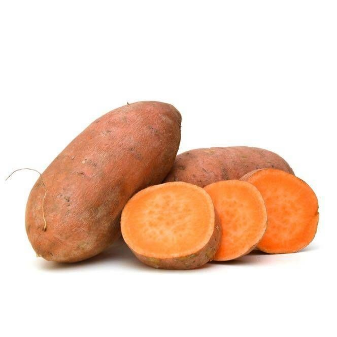Potato Sweet Orange Large 1kg (sold per pack) Alcofresh Kentang Oren Manis