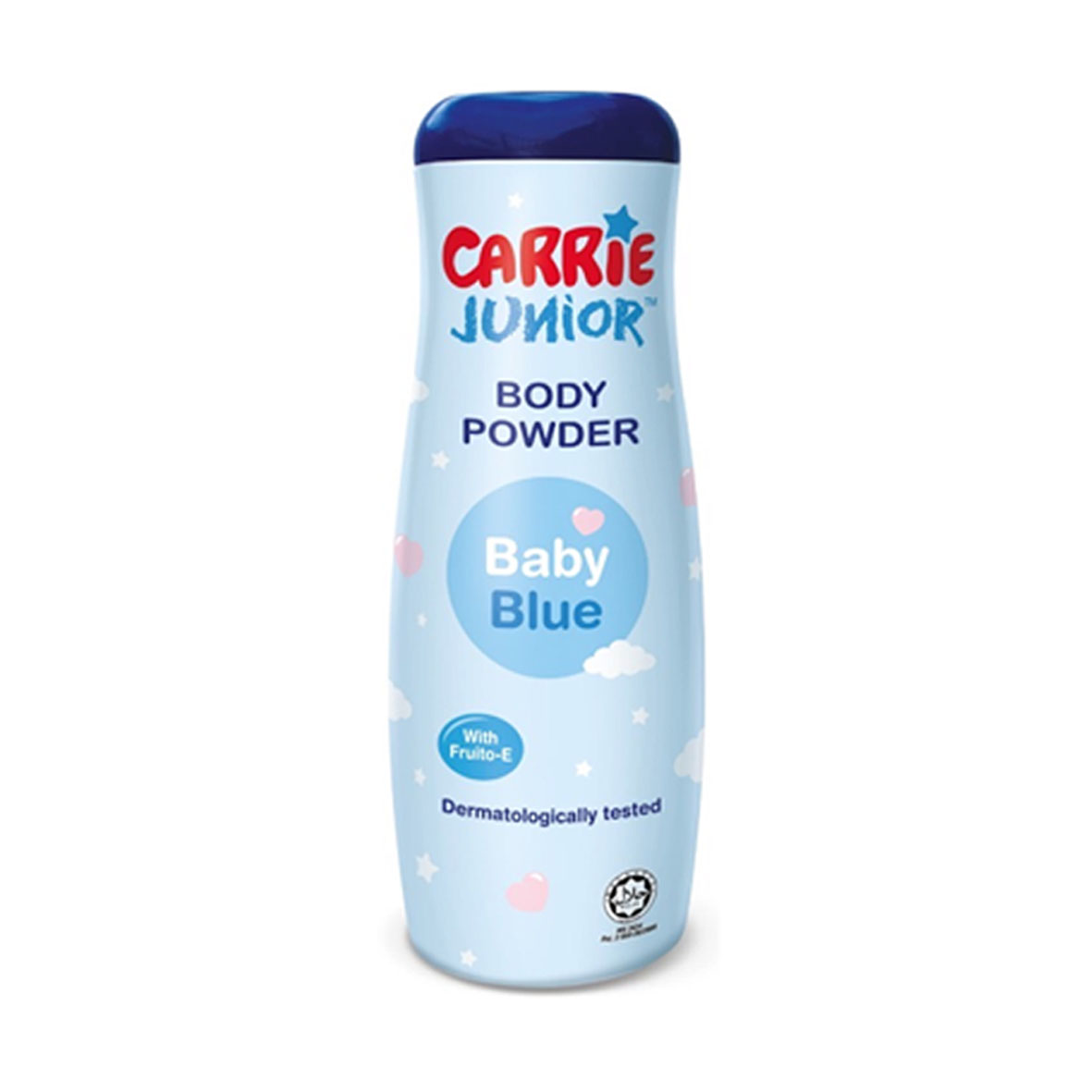 Carrie Junior Baby Powder 125g 280g & 450g ( Cheeky Cherry / Groovy Grapeberry / Baby Pink / Baby Blue / Yoghurt Apple )