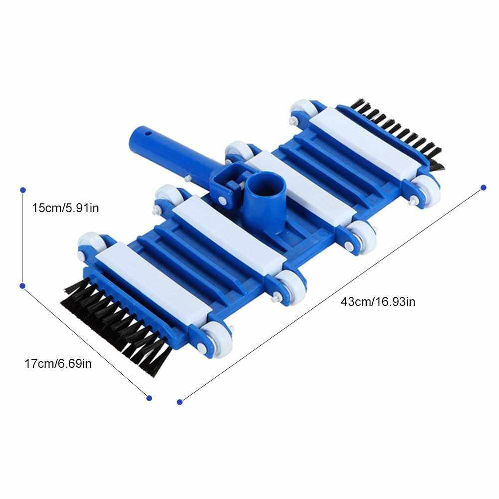 14Inch Swimming Pool Vacuum Head Suction Head with Brush Flexible