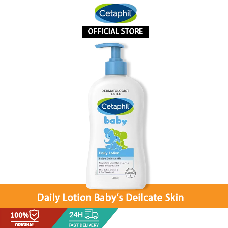 Cetaphil Baby Daily Lotion with Organic Calendula 400ml | Gentle Moisturizing Care for Baby’s Delicate Skin