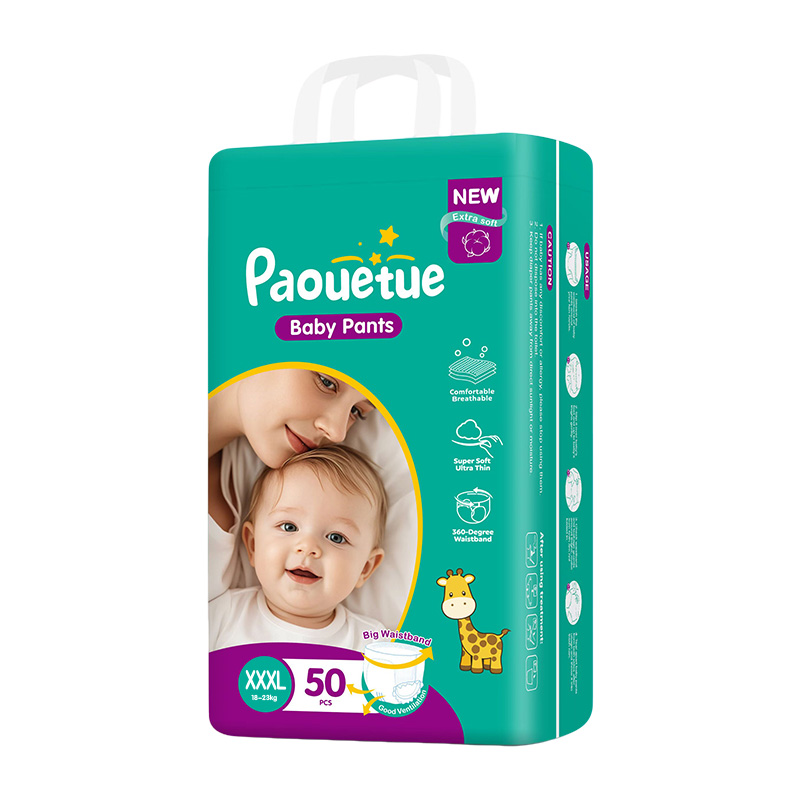Paouetue Baby Pants XL 50 Pack M-3XL Fit for Newborns and Toddlers with Animal Print Design