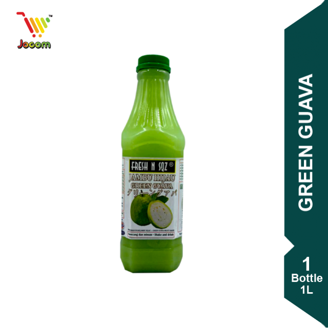 FRESH N SQZ Green Guava Chilled Fruit Juice Drink 1L [KL & Selangor Delivery Only]