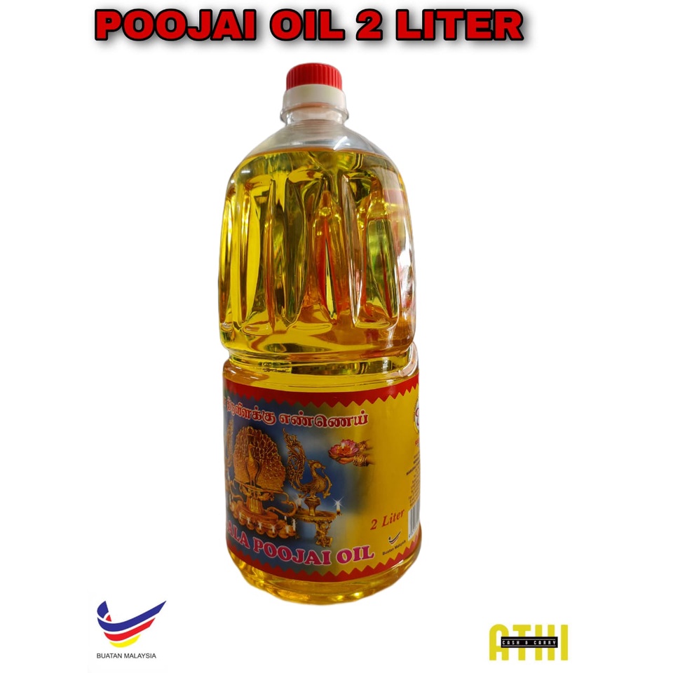 POOJAI OIL / PRAYER OIL (1 LITER / 2LITER)