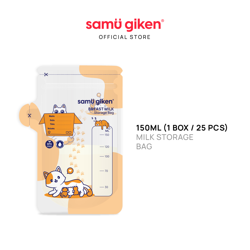 Samu Giken Beg Simpanan Susu | Breast Milk Storage Bag – 150ml / 200ml