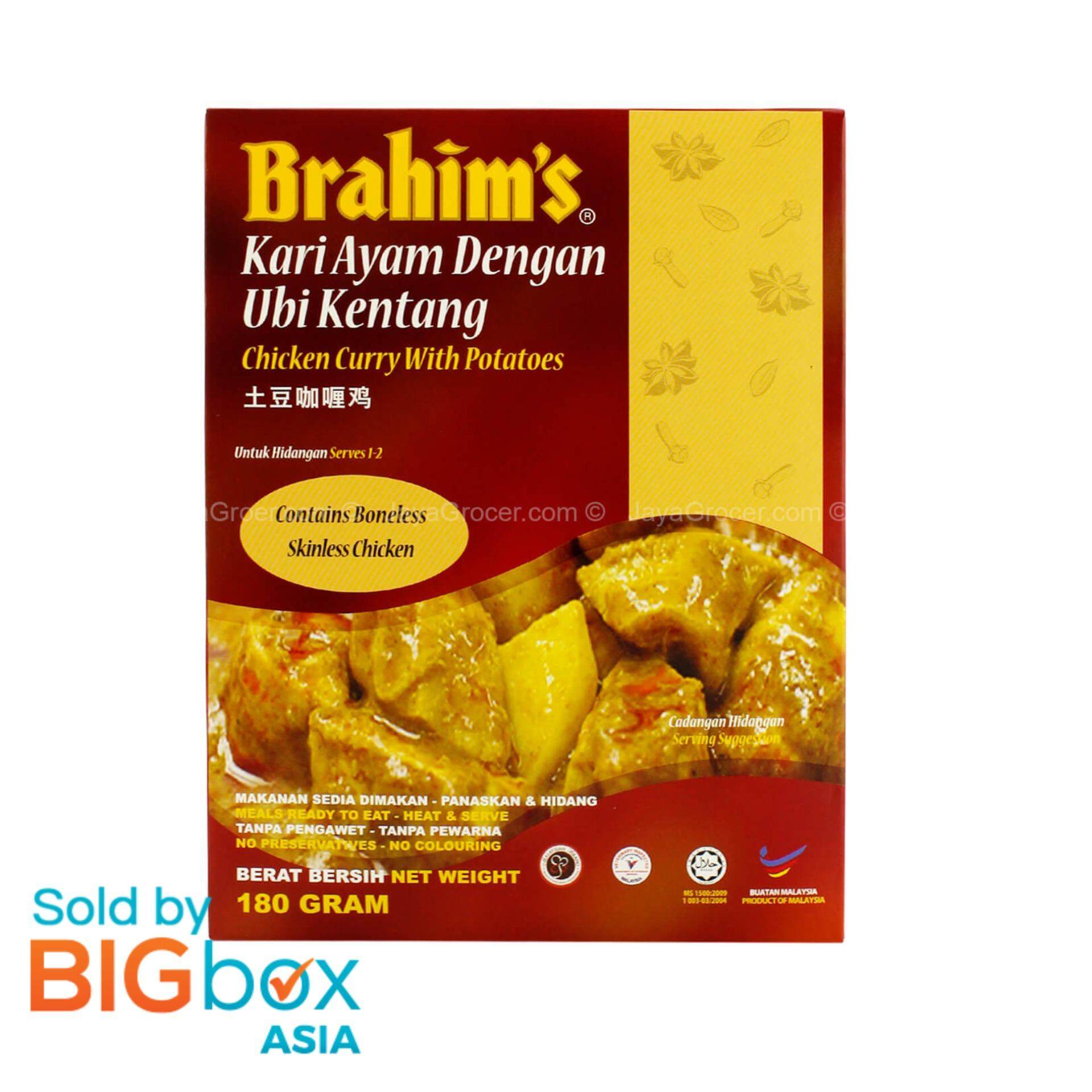 Brahim's Ready To Eat Meals 180g - Chicken Curry with Potatoes