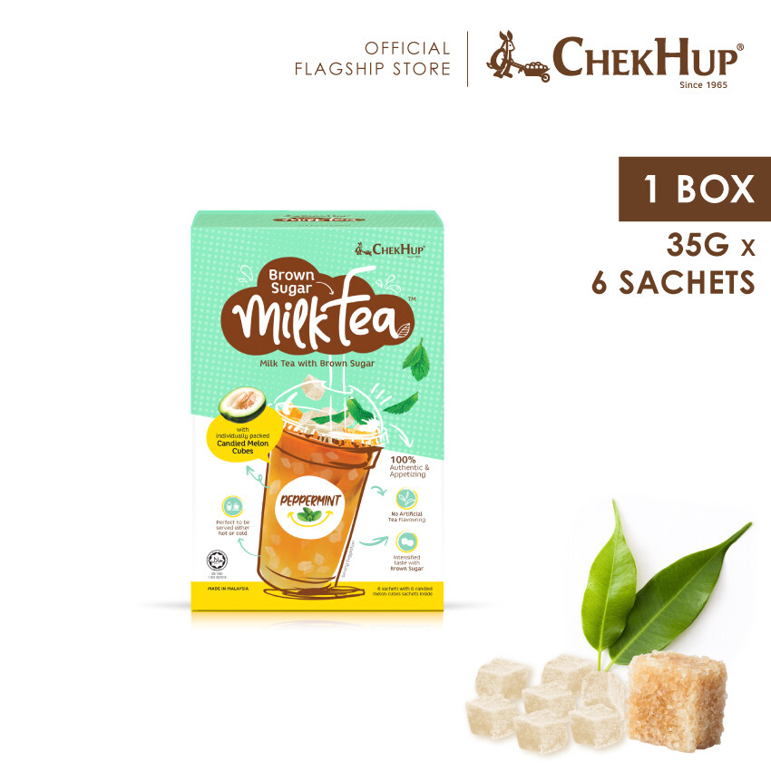 Chek Hup Brown Sugar Milk Tea (Peppermint) (35g x 6s)
