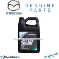 (100% Genuine) MAZDA Long Life Coolant FL22 Pre-Mixed 50% - Green Color (4L)