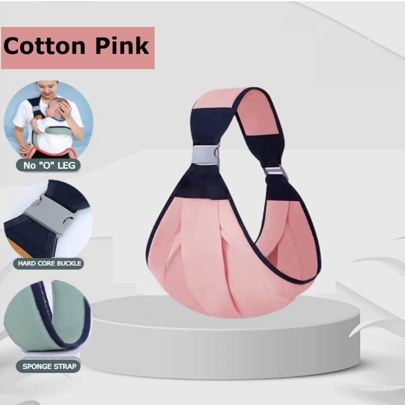 **Malaysia Seller** Baby Carrier Wrap Baby Strap Newborn Carrier Baby Cradle Breathable Easy To CarrierWear 婴儿背带 for 0-36month