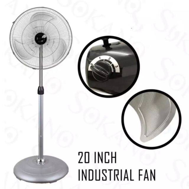 Stand Fan - 20” Tikka Industrial Stan Fan