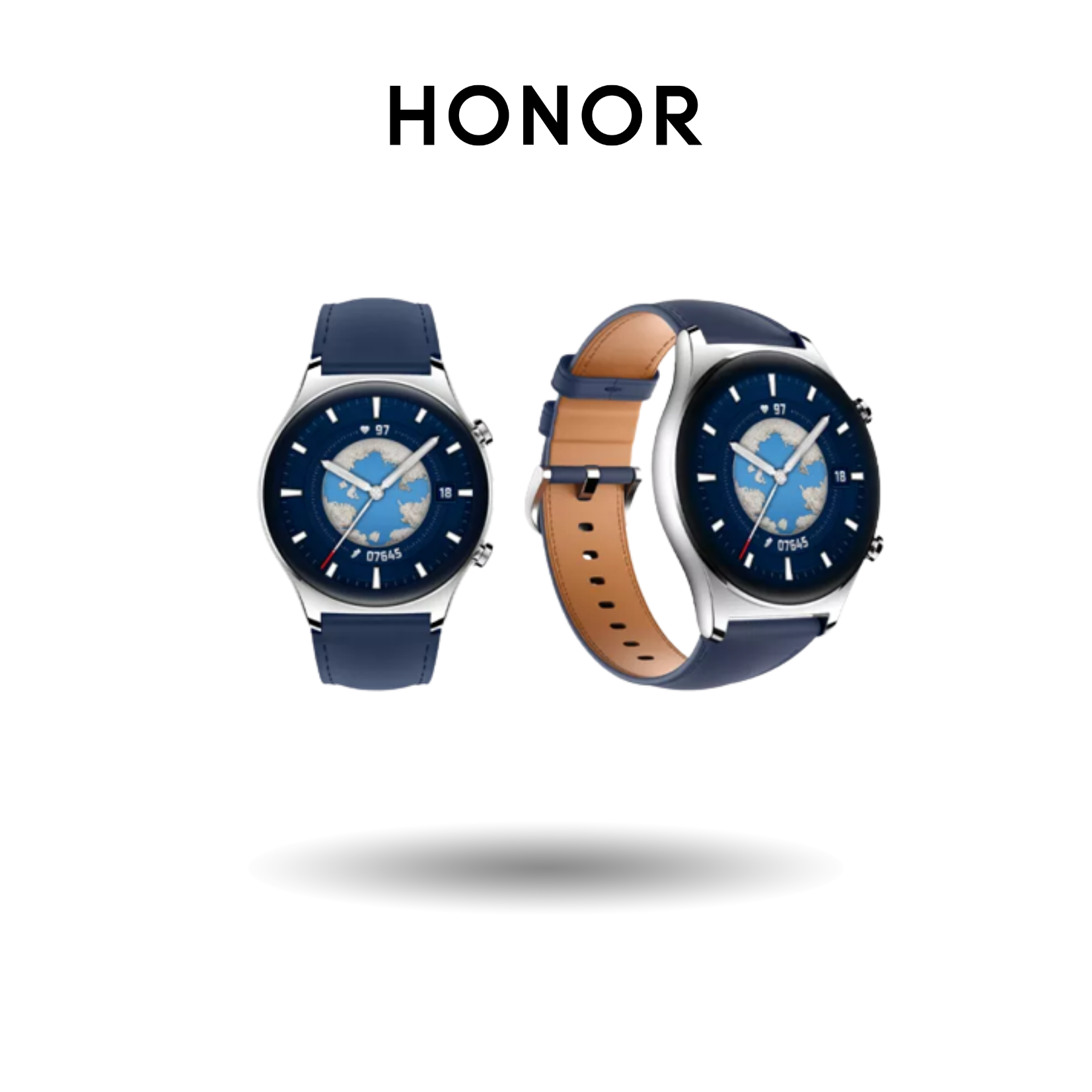 Honor Watch GS 3 | Curved Screen With Slim Design | 5 min charging for Whole Day | 8-Channel Heart Rate Ai Engine