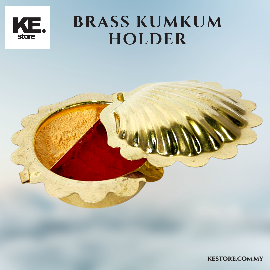 Brass Kumkum Holder Suitable For Pooja /Festival Decoration/Home Decoration/KE155