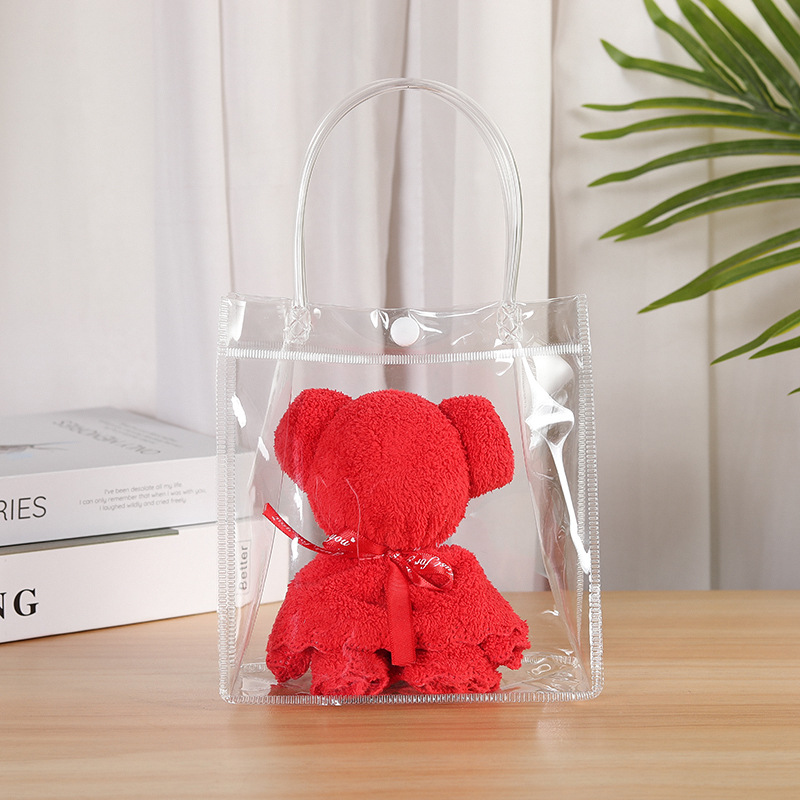 Doorgift Towel Wedding Present Sapu Tangan Kenduri Birthday Bear Face Towel Hantaran Kahwin Doorgift (ABDG-001)