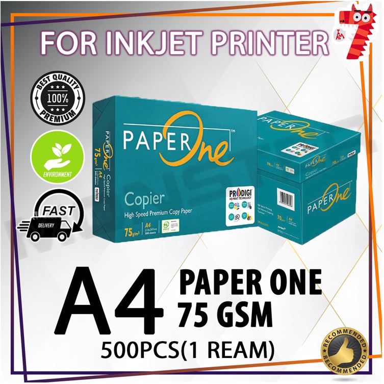 PaperOne A4 Copier Paper - 75gsm (500 Sheets)