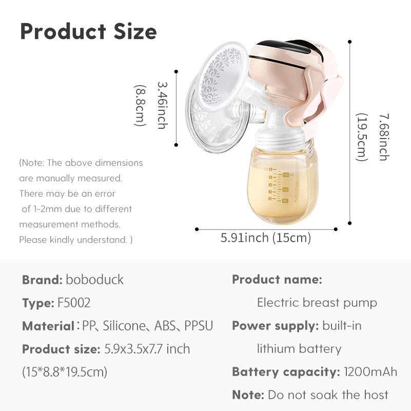 Boboduck: Belle Wireless Portable Breast Pump