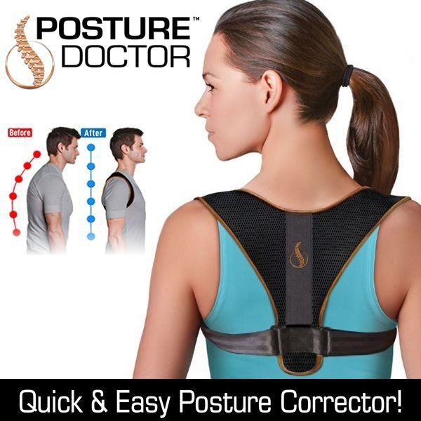 Posture Doctor Posture Support Brace Penyokong Belakang Posture ...