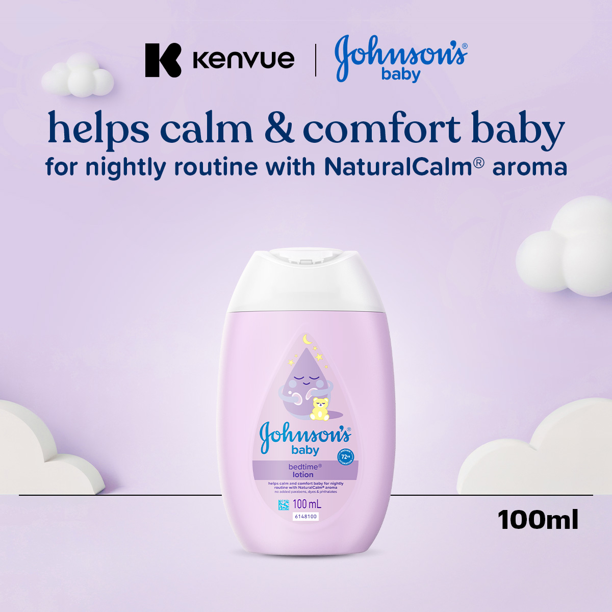 Johnsons Baby Bedtime Lotion 100ml