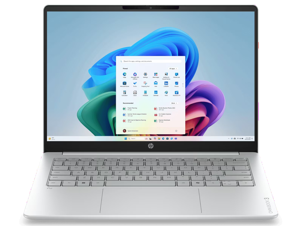HP OmniBook 3 Laptop Next Gen AI 14-hz0030QU | Snapdragon X