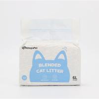 Rubvrenti Cat Litter Tofu Litter 6L Dust Free Fast Clumping Odour Control Eco Friendly Rumah Tangga Cat Toilet