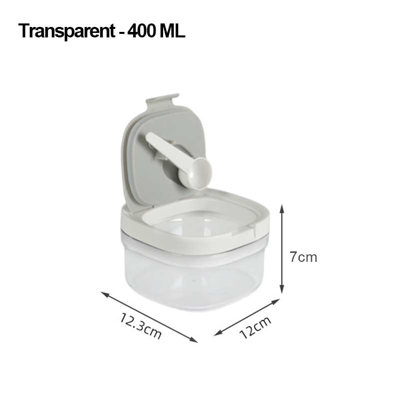 1800ml Airtight Milk Powder Container Bekas Susu Baby Kedap Udara BPA Free + Magnetic Spoon
