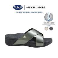 SCHOLL Womens Slip-On Sandals Cristiana Model 1F-B373 Sandal Ortopedik Perempuan Plantar Fasciitis Shoes