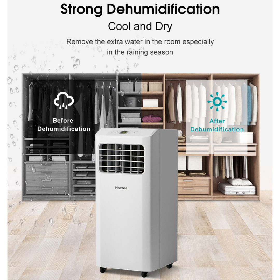 Hisense 1.0HP R32 Portable Air Conditioner AP09KVGHisense Warranty