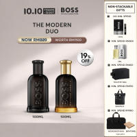 [The Modern Duo] BOSS Bottled Parfum for Men 100ml + BOSS Bottled Absolu Parfum Intense for Men 100ml