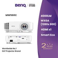 BenQ MW560C DLP Projector | 4000 Ansi Lumens | 20000:1 Contrast | WXGA 1280x800 | SmartEco Mode