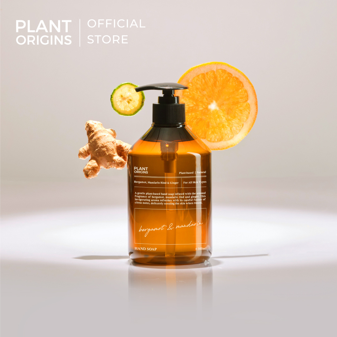 Plant Origins Bergamot & Mandarin Hand Soap (300ml)