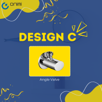 Onimi Italia - Angle Valve / Kitchen Valve / Water Valve / faucet valve / tap valve [STOCK CLEARANCE] / Matt finish angle valve / nickel finished