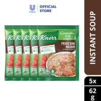 [Bundle of 5] Knorr Instant Soup Mix Hot & Sour 62g