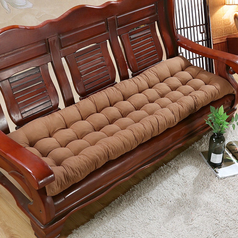 ChicLiving Sofa Cushion Seat Pad Solid Wood Thick Padded Long Strip Four Seasons Universal Living Room Rumah Tangga