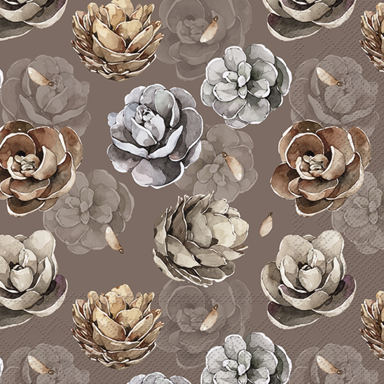 Rose Design6 - Europe Decoupage NAPKIN /TISSUE use for Art & Craft & Banquet Event (Local Ready Stock)
