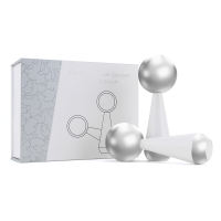 DECINIEE Ice Globes for Facials 360 Rotating Unbreakable Steel Ice Globes Ice Roller for Face and Eyes Ideal Skincare Tool for Facials