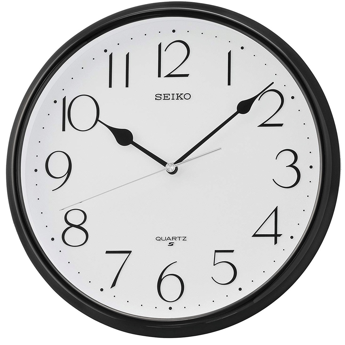 100% ORIGINAL SEIKO Quartz Analogue Wall Clock QXA651 (QXA651B QXA651K) Brown Black [Jam Dinding] Malaysia