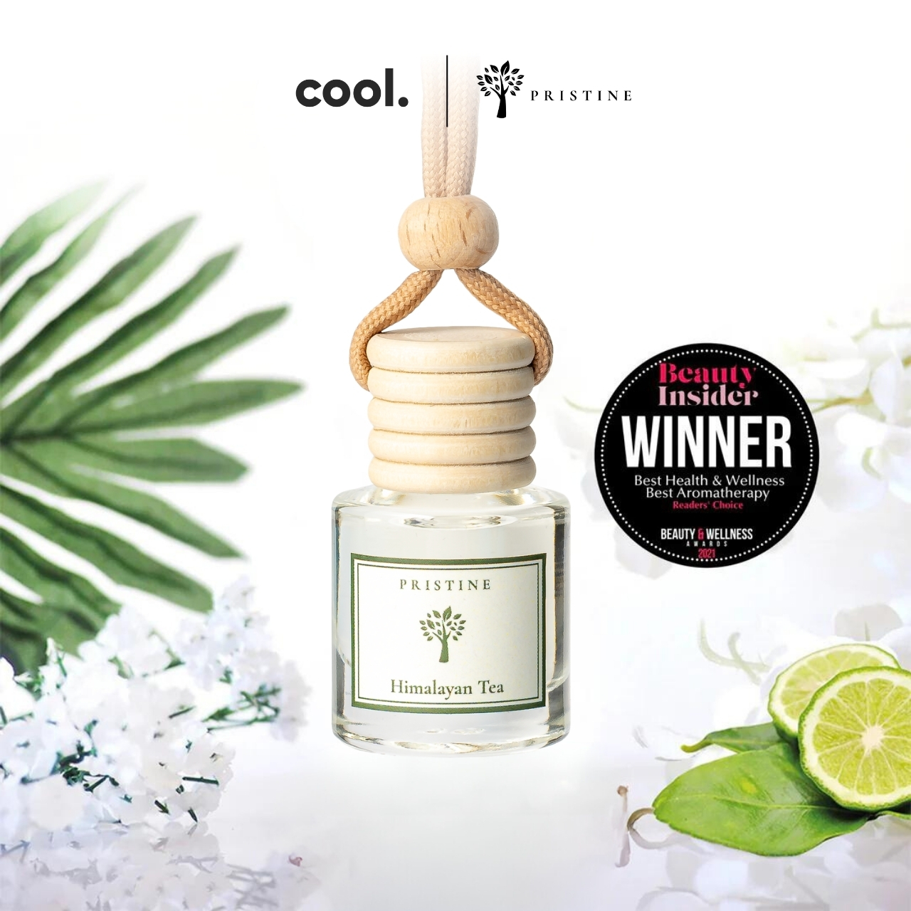 Pristine Car Diffuser | Himalayan Tea | Signature Series | 8ml | Award-Winning Luxury Car Fragrance