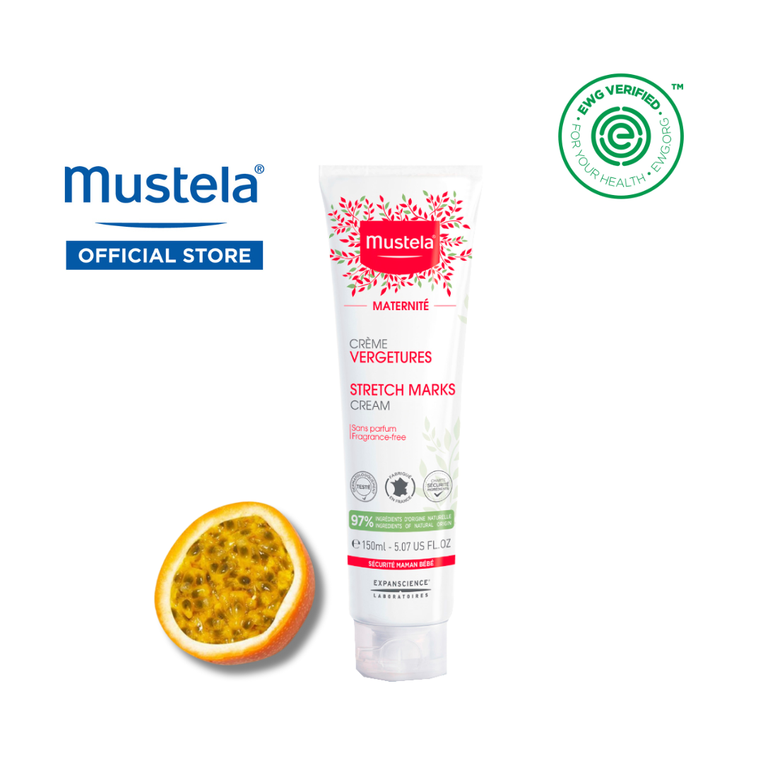 MUSTELA Stretch Marks Cream Fragrance-Free for Maternity (150ml / 5.07fl.oz)
