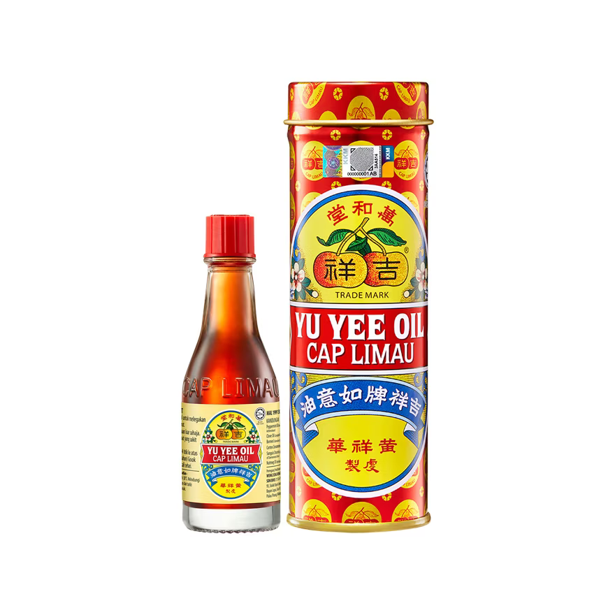【YHT】Yu Yee Oil Cap Limau 22ml / 48ml 吉祥牌如意油