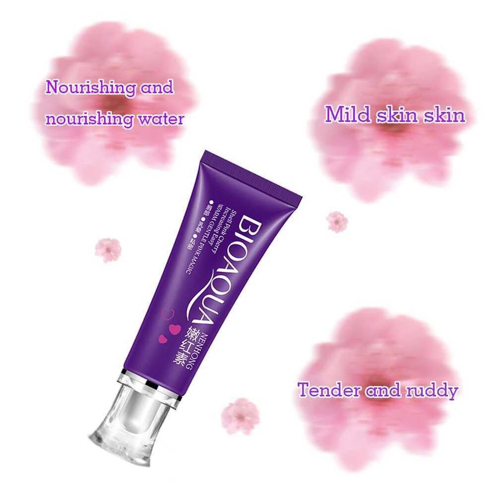 BEST SELLER [Ready Stock] BIOAQUA Skin Lightening Whitening Face Body Cream Private Part Intimate Bleaching Cream (Purple)